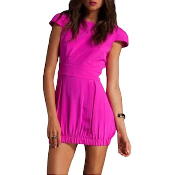 Naven Party Dress Hot Pink Mini Size Small - Picture 1 of 13